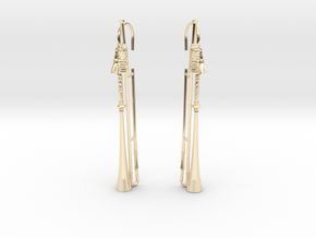 Trumpets in 14K Yellow Gold