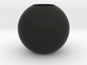 Acoustic Sphere (12.8mm mic) (32mm diameter) in Black Natural Versatile Plastic