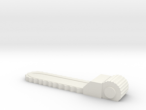 Chainsaw Hand For Chromedome in White Natural Versatile Plastic