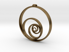 Aurea_Pendant in Natural Bronze