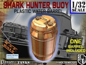 1-32 Shark Hunter Barrel in Yellow Processed Versatile Plastic