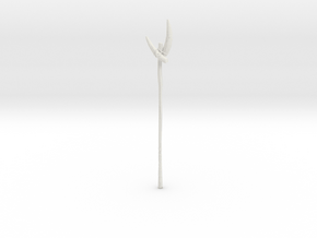 "BotW" Spiked Boko Spear in White Natural Versatile Plastic: 1:12