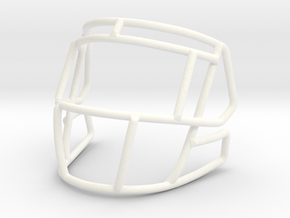 Live Mask S2EG-SW-SP for mini speed helmets in White Processed Versatile Plastic