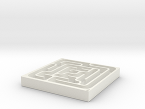 Toolin It Starter Maze in White Natural Versatile Plastic