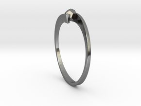 Game Changer Ring in Polished Silver