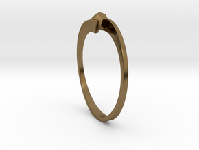 Game Changer Ring in Polished Bronze