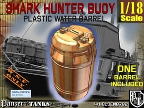 1-18 Shark Hunter Barrel in Yellow Processed Versatile Plastic