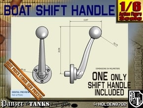 1-6 Shift Handle For Boat in Polished Nickel Steel