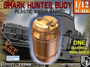 1-12 Shark Hunter Barrel in Yellow Processed Versatile Plastic