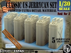 1-30 US Jerrycan 5 Units FUD in Smooth Fine Detail Plastic