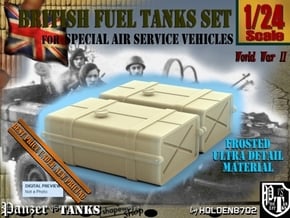 1-24 SAS Jeep Fuel Tanks FUD in Tan Fine Detail Plastic