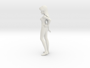 1/8 Lynn Minmay in Swim Suit in White Natural Versatile Plastic