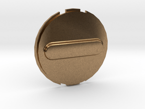 Canary 1 Privacy Cover Lens Cap in Natural Brass