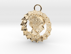 Lady Sigrid in 14k Gold Plated Brass