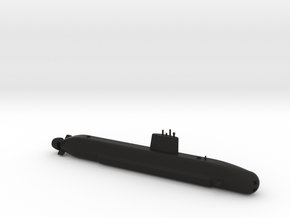 1/350 Barracuda Class Submarine in Black Natural Versatile Plastic