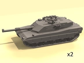 1/160 scale C1 Ariete tank in Smooth Fine Detail Plastic