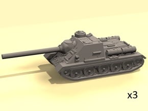 1/160 SU-100 tank hunter in Tan Fine Detail Plastic