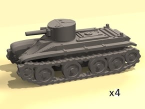 1/220 BT-2 tanks in Tan Fine Detail Plastic