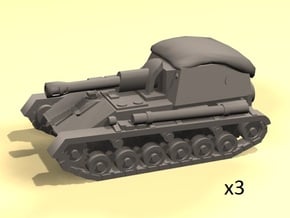 1/144 SU-76  in White Processed Versatile Plastic