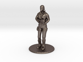 SG Female Standing 35 mm new in Polished Bronzed Silver Steel