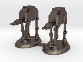 Star Wars Rooks in Polished Bronzed Silver Steel