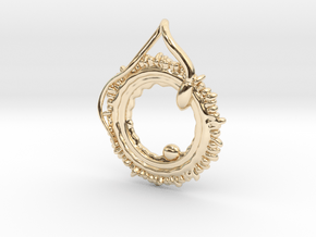 Conception pendant in 14K Yellow Gold