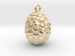 Dragon Egg Pendant in 14K Yellow Gold