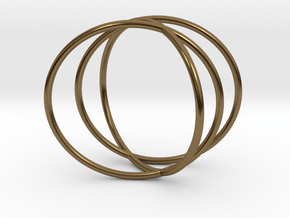 The Sixth Sense Ring in Polished Bronze