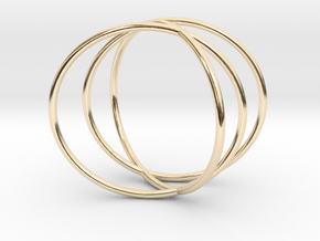 The Sixth Sense Ring in 14k Gold Plated Brass
