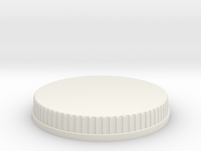 MMPR Legacy Power Coin (Flat Blank) in White Natural Versatile Plastic
