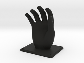 Hand Hanger in Black Natural Versatile Plastic