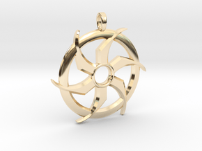 SACRED WINGSTAR ONE in 14K Yellow Gold