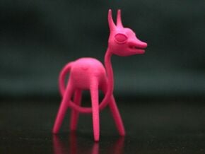 Tailhead in Pink Processed Versatile Plastic