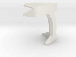 Console Type 5 (Star Trek) in White Natural Versatile Plastic: 1:30