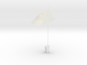 壁燈.STL in White Natural Versatile Plastic