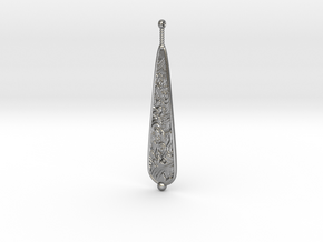 Købke-Cranach Earring in Natural Silver
