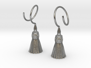 Tassels in Natural Silver
