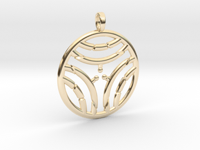 WINTER WATERS in 14K Yellow Gold