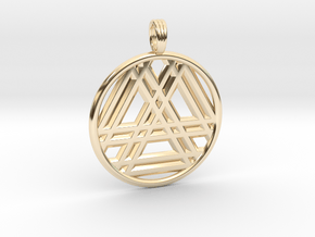 RESONANT TRINITY in 14K Yellow Gold