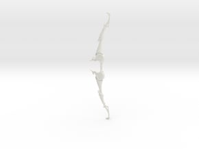 "BotW" Twilight Bow in White Natural Versatile Plastic: 1:12
