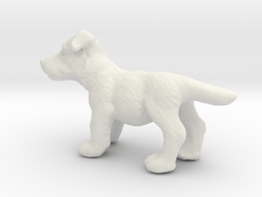 1/24 Puppy 05 in White Natural Versatile Plastic