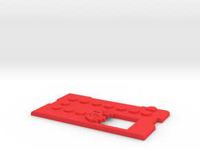 Kmods Pacman Squonker Door  in Red Processed Versatile Plastic