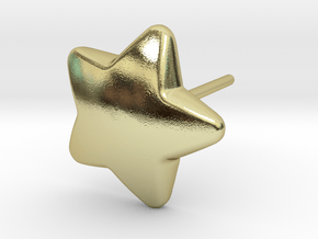 Star Earring in 18k Gold
