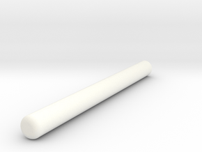 Simple Pencil Holder in White Processed Versatile Plastic