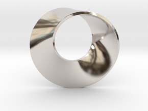 Moebius pendant in Platinum