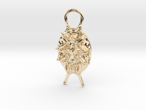 SMK Persian Pendant (Gijsbrechts) in 14k Gold Plated Brass