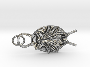 SMK Persian Charm (Gijsbrechts) - with ring in Polished Silver (Interlocking Parts)