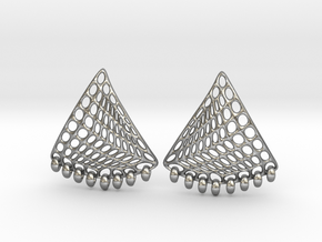 Baumann Earrings in Natural Silver