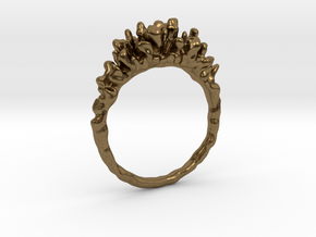 Coral Ring II in Natural Bronze