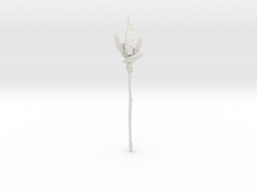 "BotW" Dragonbone Moblin Spear in White Natural Versatile Plastic: 1:12